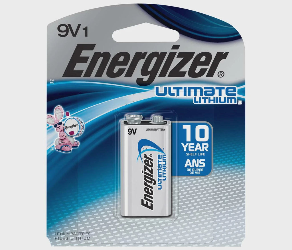 1 Pack Energizer 9 Volt 9V Ultimate Lithium Battery Exp. 2028