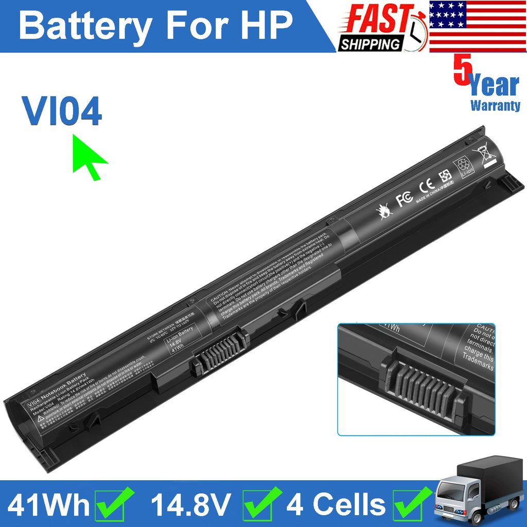 VI04 Battery For HP 756743-001 756744-001 ProBook 455 G2 450 G2 440 G2 Notebook