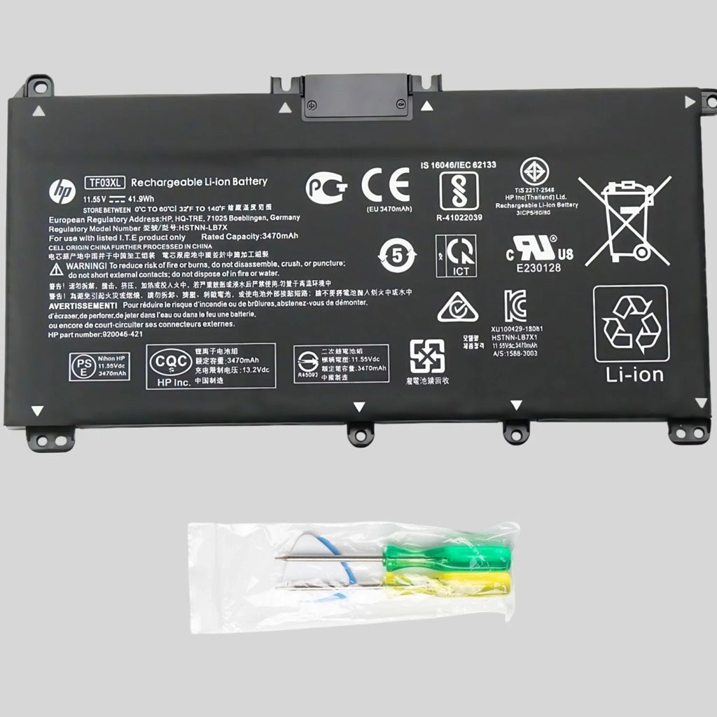Genuine TF03XL Battery for HP Pavilion x360 14m-cd0001dx 14m-cd0003dx 15-cc0xx