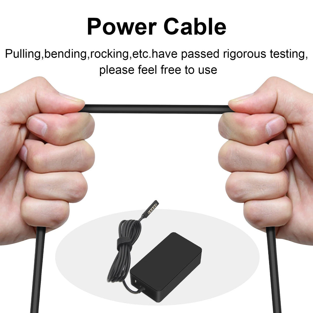 For Microsoft Surface 2 3 /Pro 1 2 /Book/ RT/ Power Charger AC Adapter