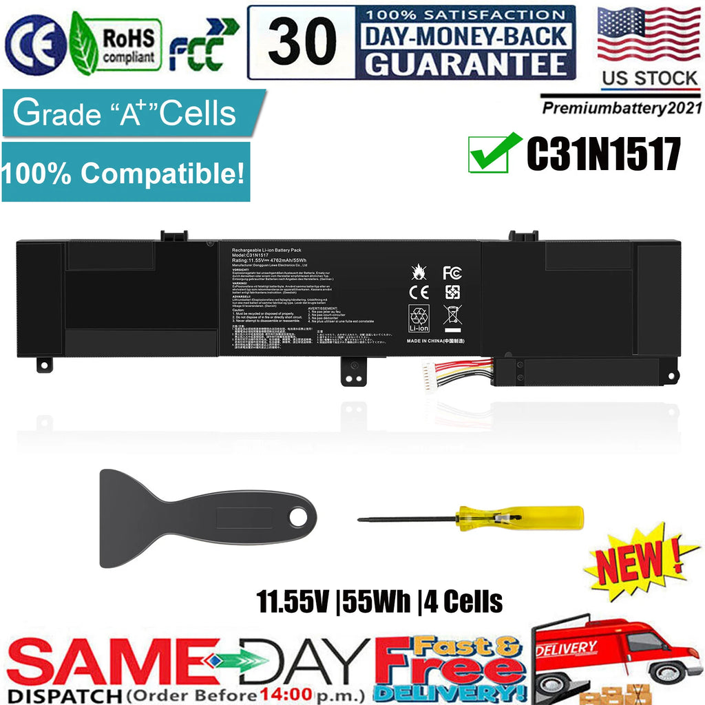 C31N1517 Laptop Battery For ASUS VivoBook Flip Q304 Q304U Q304UA Q304UAK Q304UJ