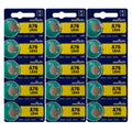 Murata LR44 (A76) 1.5V Alkaline Button Cell Battery (15 Pack)