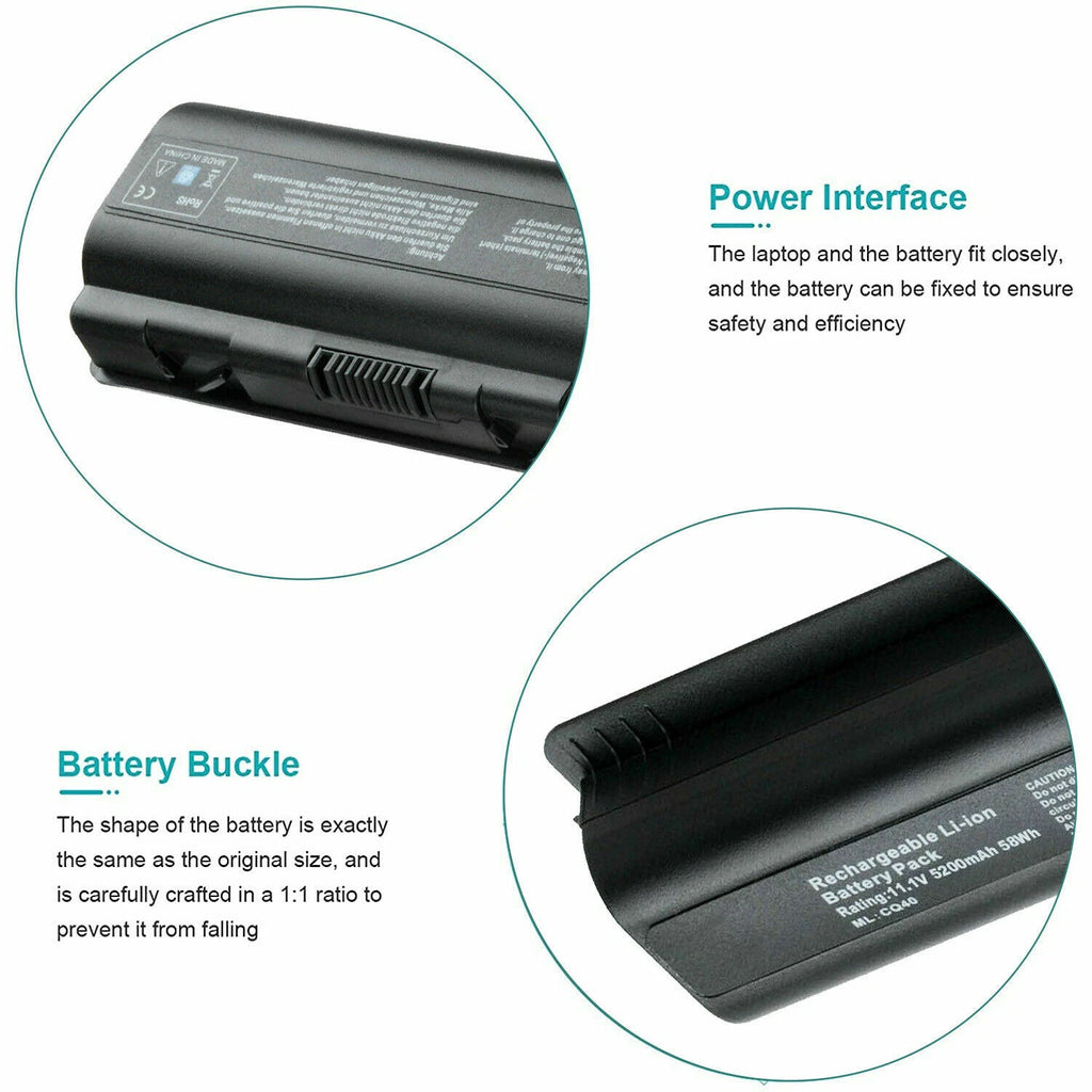 DV4 Battery For HP Compaq Presario CQ60 Pavilion DV5 DV6 CQ40 CQ50 CQ60 Series