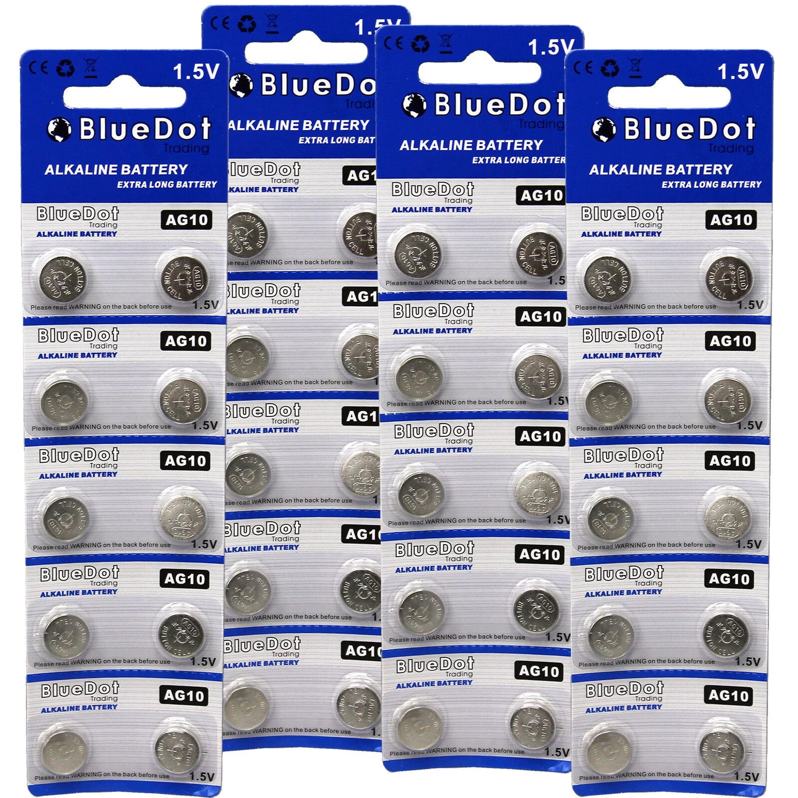 40 Pk LR1130 AG10 389 Alkaline Battery 1.5V Watch Calculator US Free Shipping