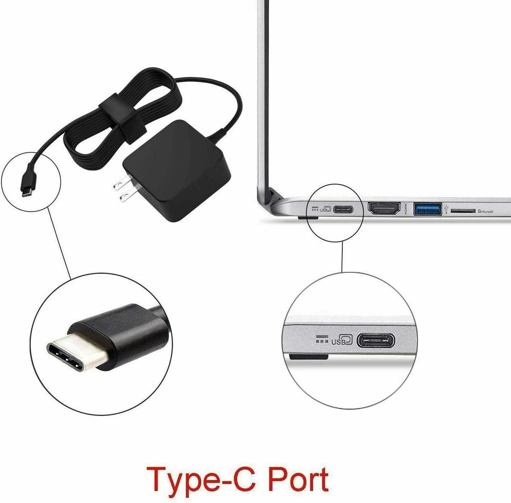 For Samsung Chromebook 4 Plus W16-030N1A PA-1300-87 Laptop Charger Power Adapter