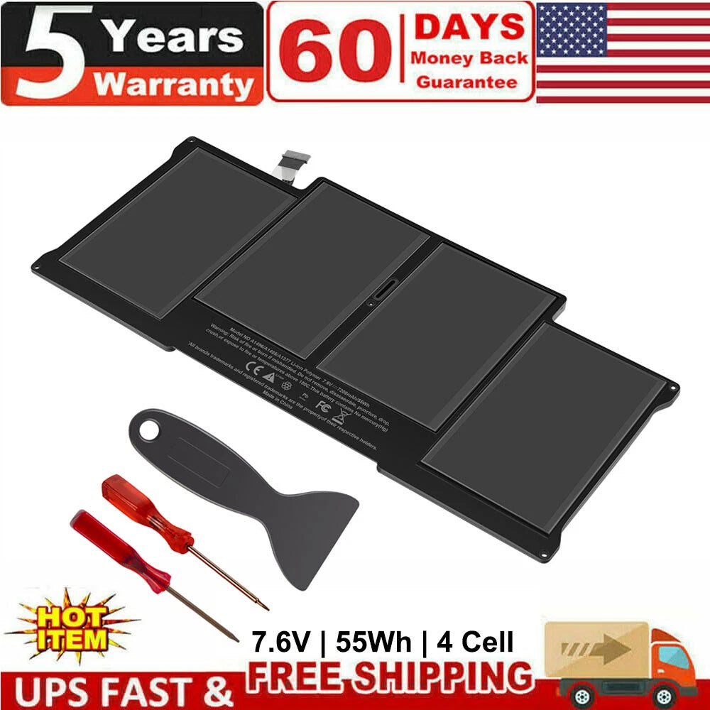 Battery for Apple MacBook Air 13" Mid 2012 2013 Early 2014 /15 A1496 A1466 A1405