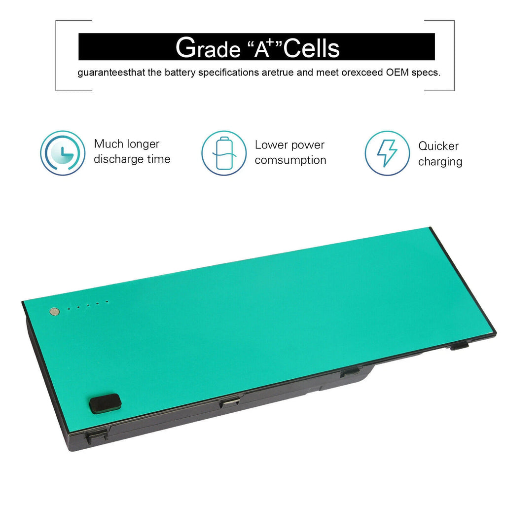 9 Cells Battery For Dell Precision M6400 M6500 312-0873 8M039 C565C DW842 KR854