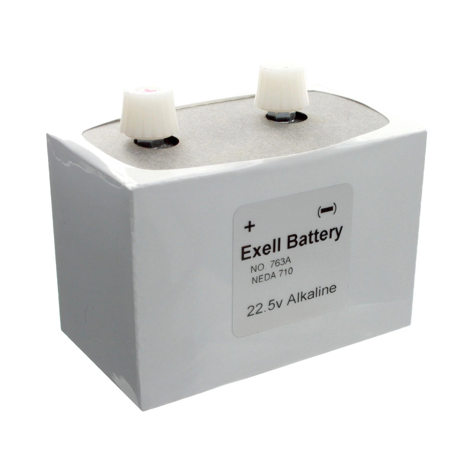 Exell Battery 763 Compatible With Eveready 763, ANSI / NEDA 710, 763
