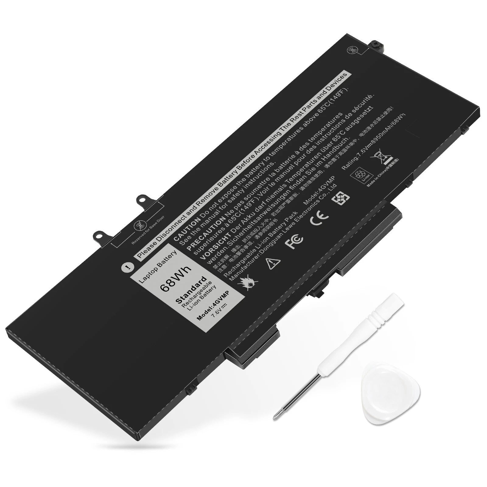 ??LOT 4GVMP Battery For Dell Latitude 5400 5500 Precision 3540 C5GV2 9JRYT 68Wh