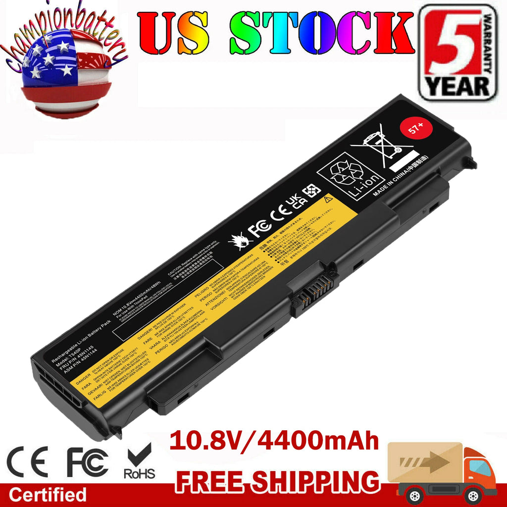 6/9Cell T440P Battery for Lenovo ThinkPad T540P L440 L540 W540 0C52863 57++