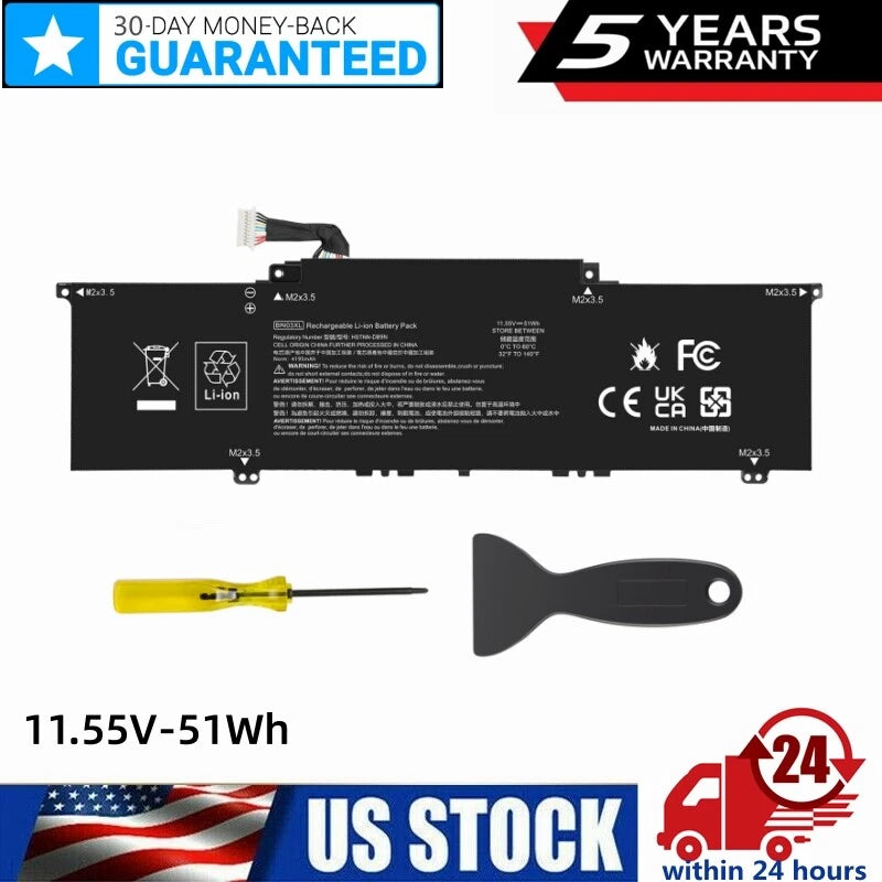 BN03XL BATTERY FOR HP Envy X360 15-ED 15M-ED 15-EE 15M-EE 13-BD 13M-BD NEW 51Wh