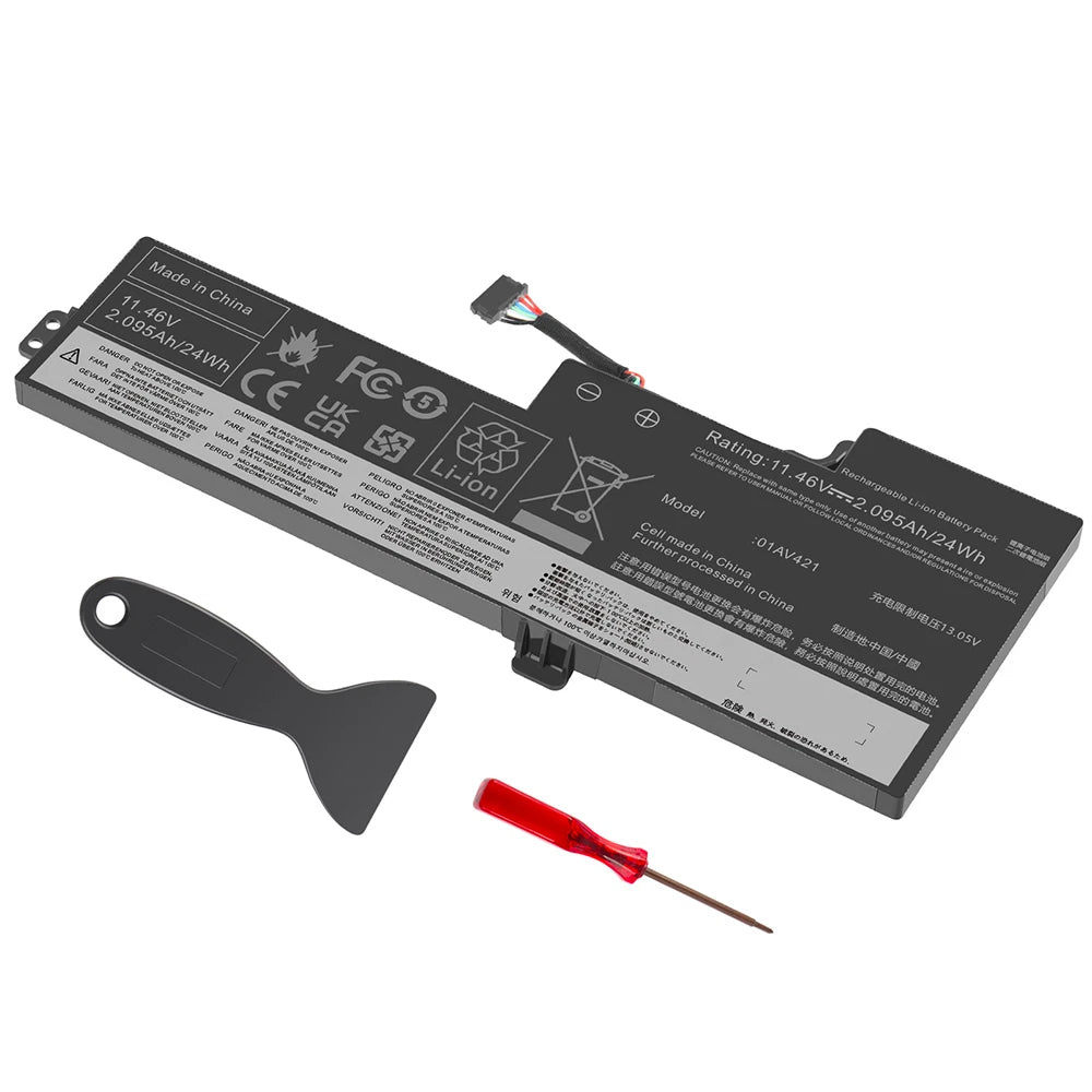 01AV420 01AV421 01AV489 01AV419 For Lenovo T470 T480 A475 internal battery PC