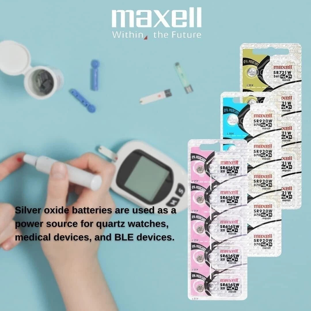 MAXELL SR616SW (321) 1 Silver Oxide Battery