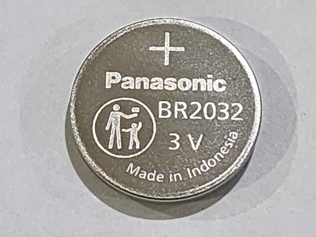 2 X BR2032 BULK LITHIUM PANASONIC BR 2032 3v Battery MFG 08/2021 (2 PIECES)
