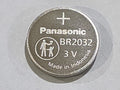 2 X BR2032 BULK LITHIUM PANASONIC BR 2032 3v Battery MFG 08/2021 (2 PIECES)