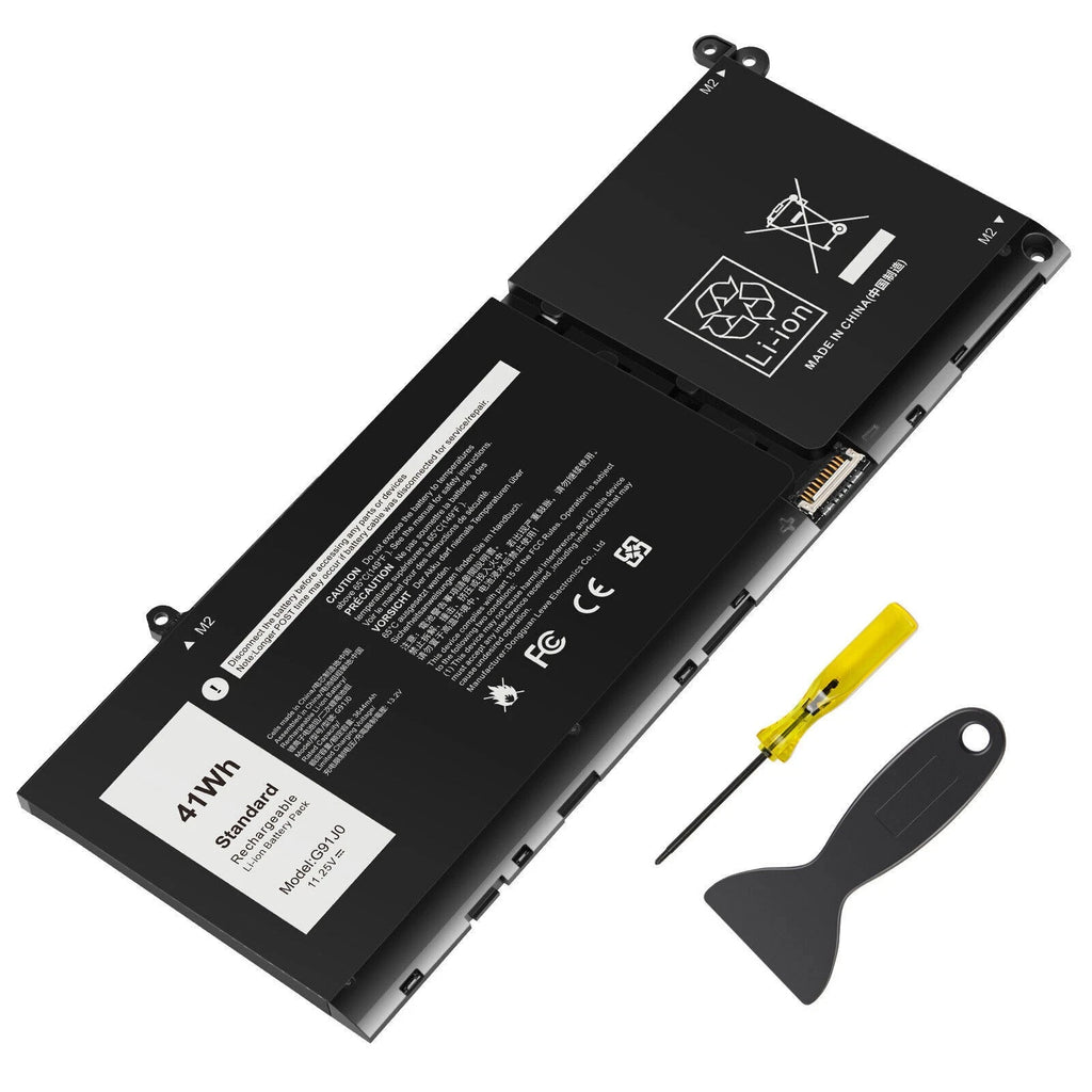 ?LOT G91J0 Battery for Dell Latitude 3320 3420 3520 Inspiron 15 3510 3520 3530