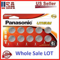 LOT 10-100 Panasonic LITHIUM BATTERY 3V CR2032 2032 BR2032 DL2032 Button Cell