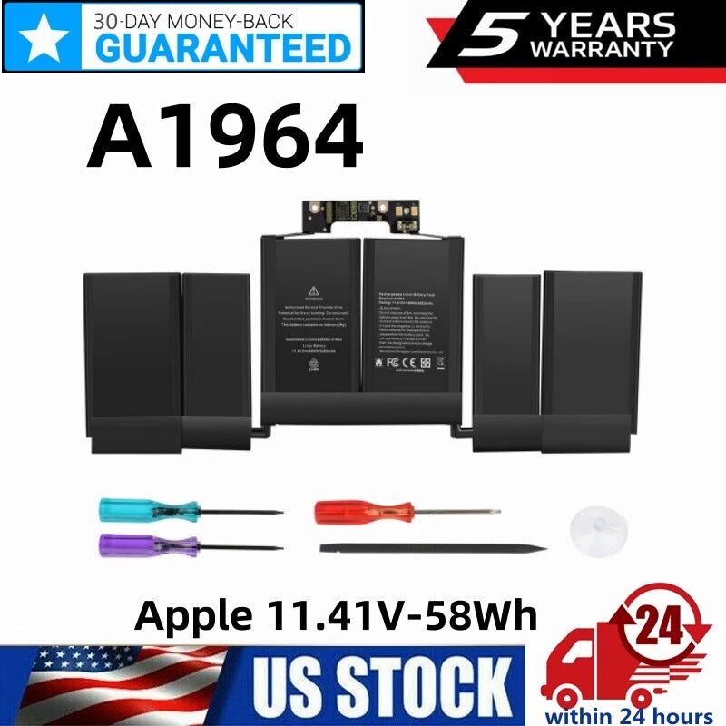 A1964 Battery for Apple Macbook Pro 13 A1989 EMC 3214 A2251 Mid 2018 2019