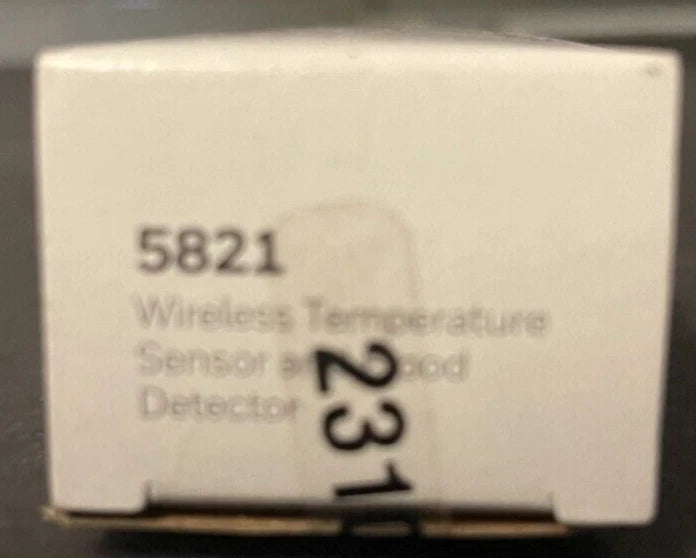 Brand New Honeywell 5821 Wireless Temperature Sensor & Flood Detector w/ Battery