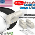 2X Battery Pack for Meta Quest 3/3S and Oculus Quest 2 W/Fast Charging 6000Mah