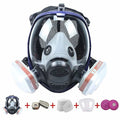 17 in 1 Full Face Gas Mask Painting Spraying Respirator Facepiece For 6800 Large