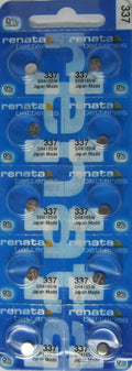 10 Pcs Renata Silver Oxide 337 SR416SW Batteries