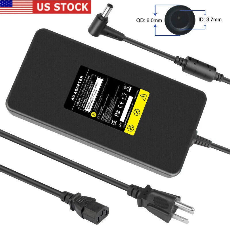 230W 20V Power Supply Charger For ASUS ROG Zephyrus G14 G15 AC Adapter 6.0*3.7mm