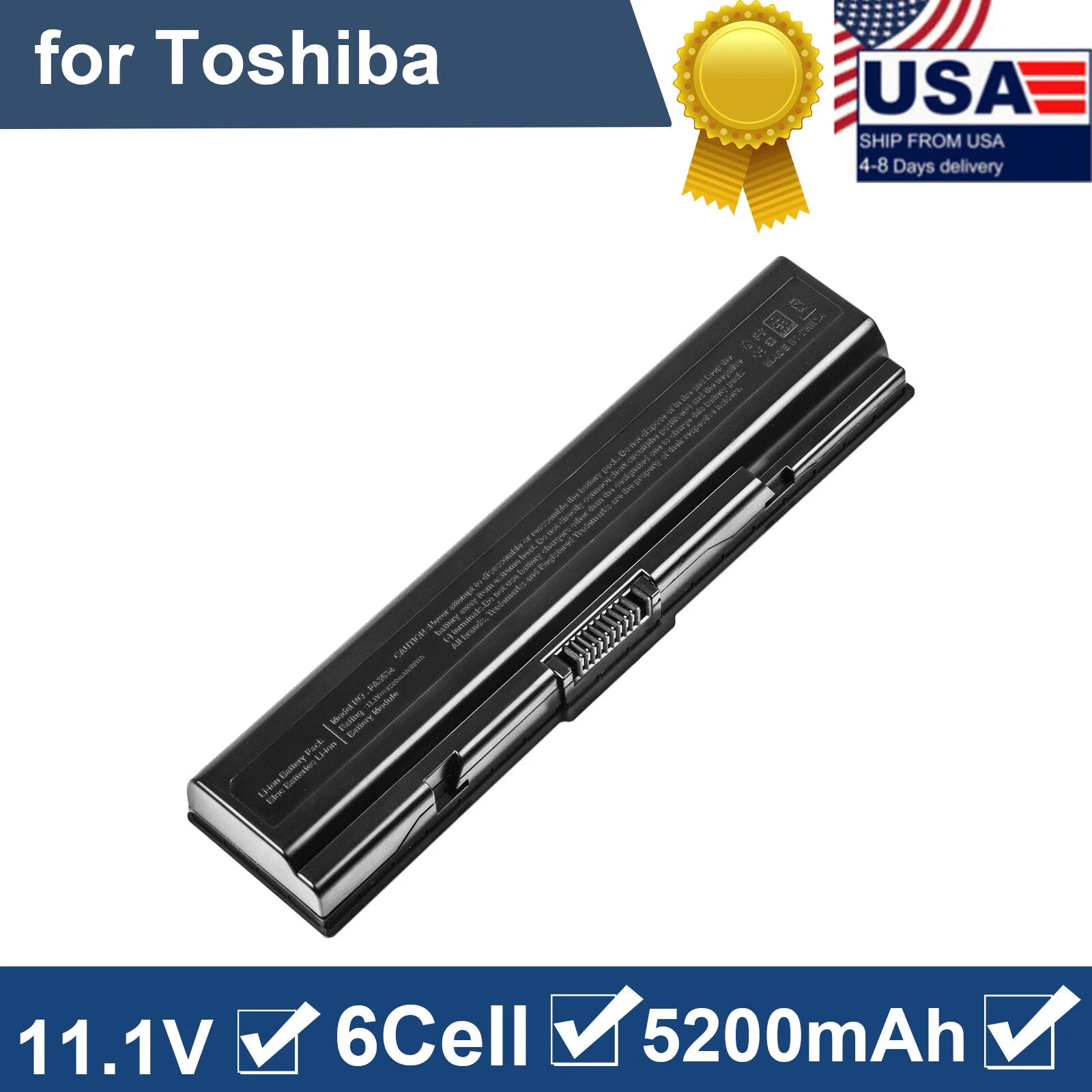 ??LOT Battery For Toshiba Satellite PA3534U-1BRS A500 A355 Equium A200 A210 A205