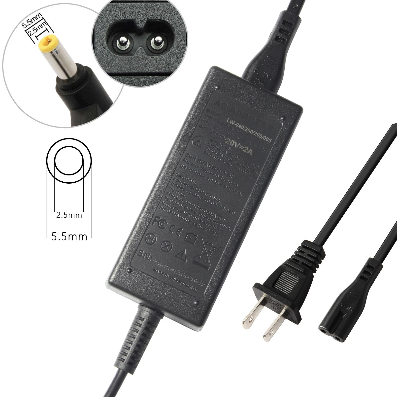 AC Charger Adapter For Xtreme / Xtreme 2 Wireless Bluetooth Speaker Power Cord