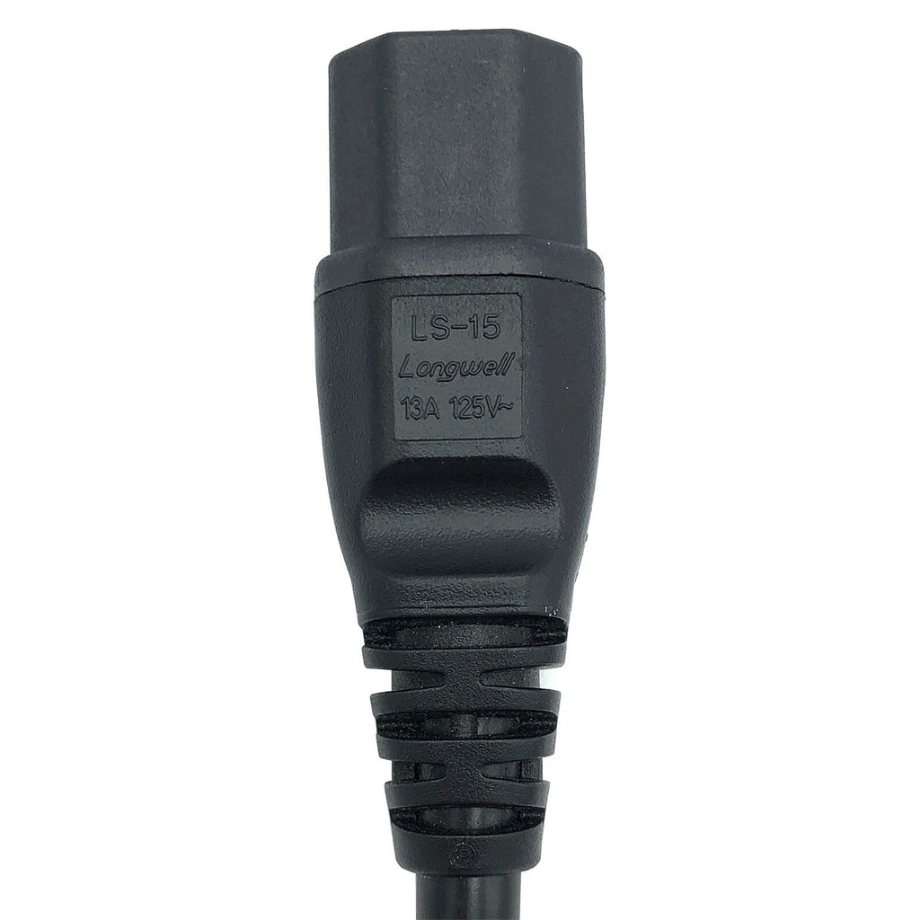 Open Box US UL Certified E55349 Longwell LP-31 7ft Power Cord 13A 125V 16AWG C15