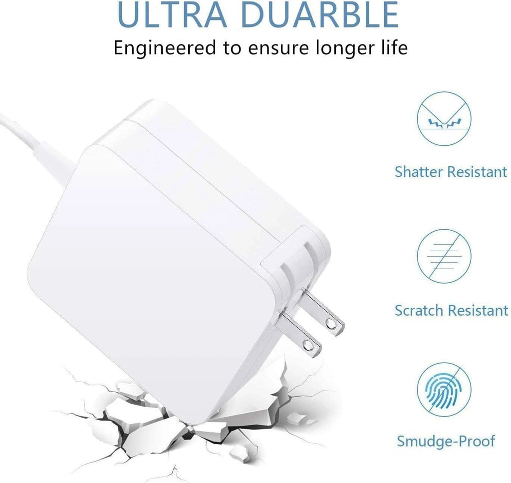 85W T Plug Laptop Charger for Apple MacBook Pro Charger 13 inch 15-inch Retina