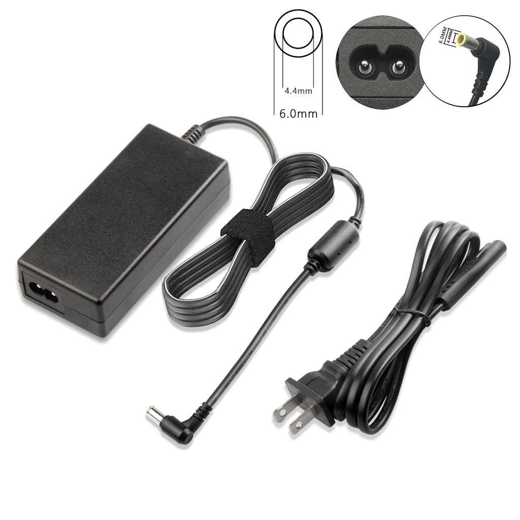60W for 19"20" LG 19V LED LCD Monitor Widescreen HDTV Power Cord Charger Adapter