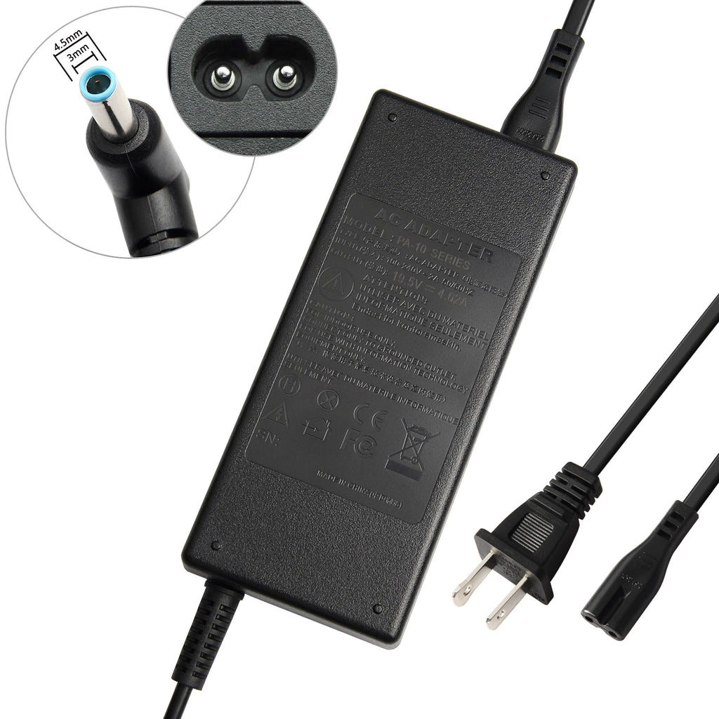 For HP 90W Smart AC Power Adapter Charger 710413-001, 709986-002, 854056-002