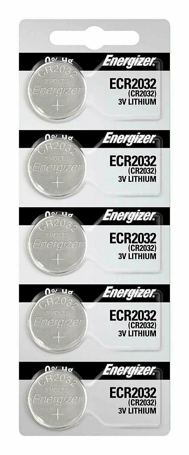 Energizer CR2032 3V Lithium Coin Battery 2032 New Fresh 10 Pcs USA Seller