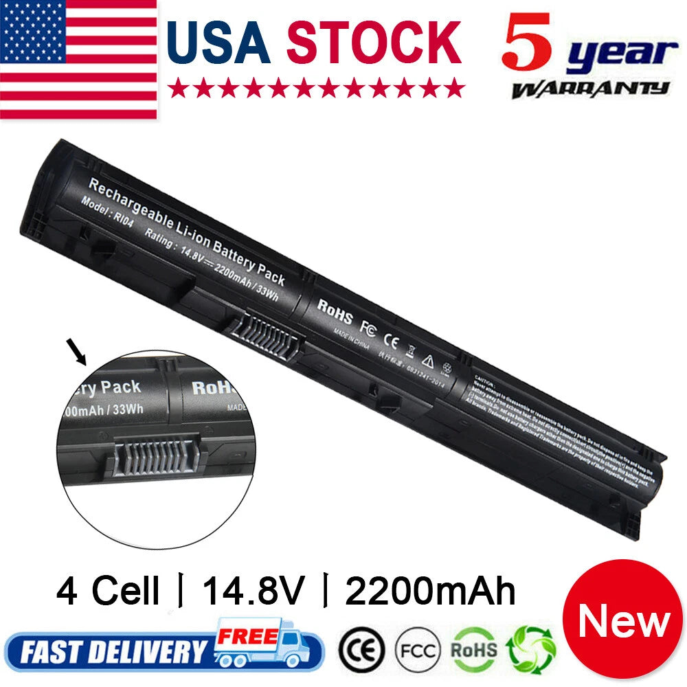 RI04 Battery For HP Probook 450 470 455 G3 ENVY 15-q000 15-q100 Notebook