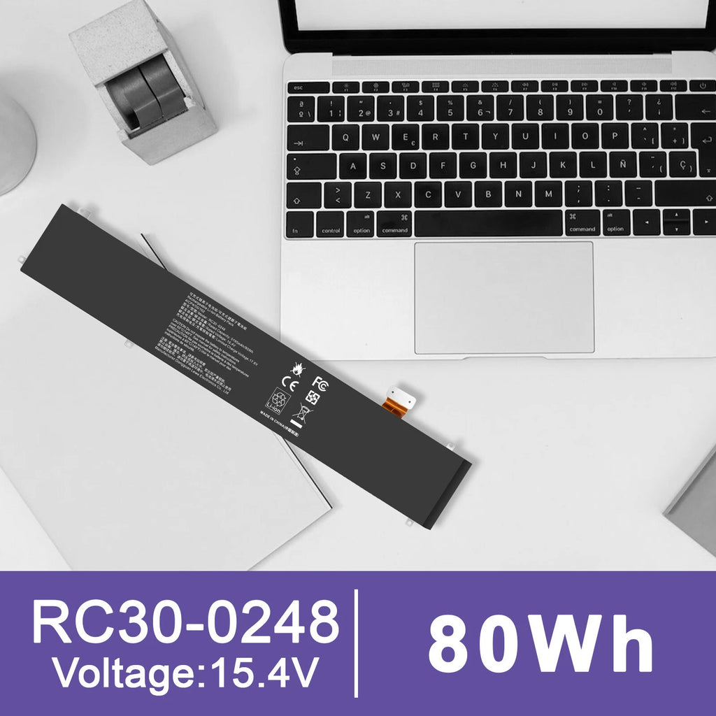 RC30-0248 Laptop battery for Razer Blade 15 Advanced 2019 2018 RZ09-02385 80Wh