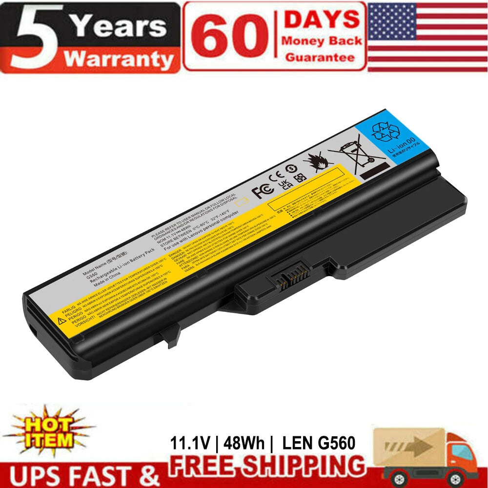 Laptop Battery For Lenovo B470 B570 B575 G770 G780 G460 G470 G475 G560 G570