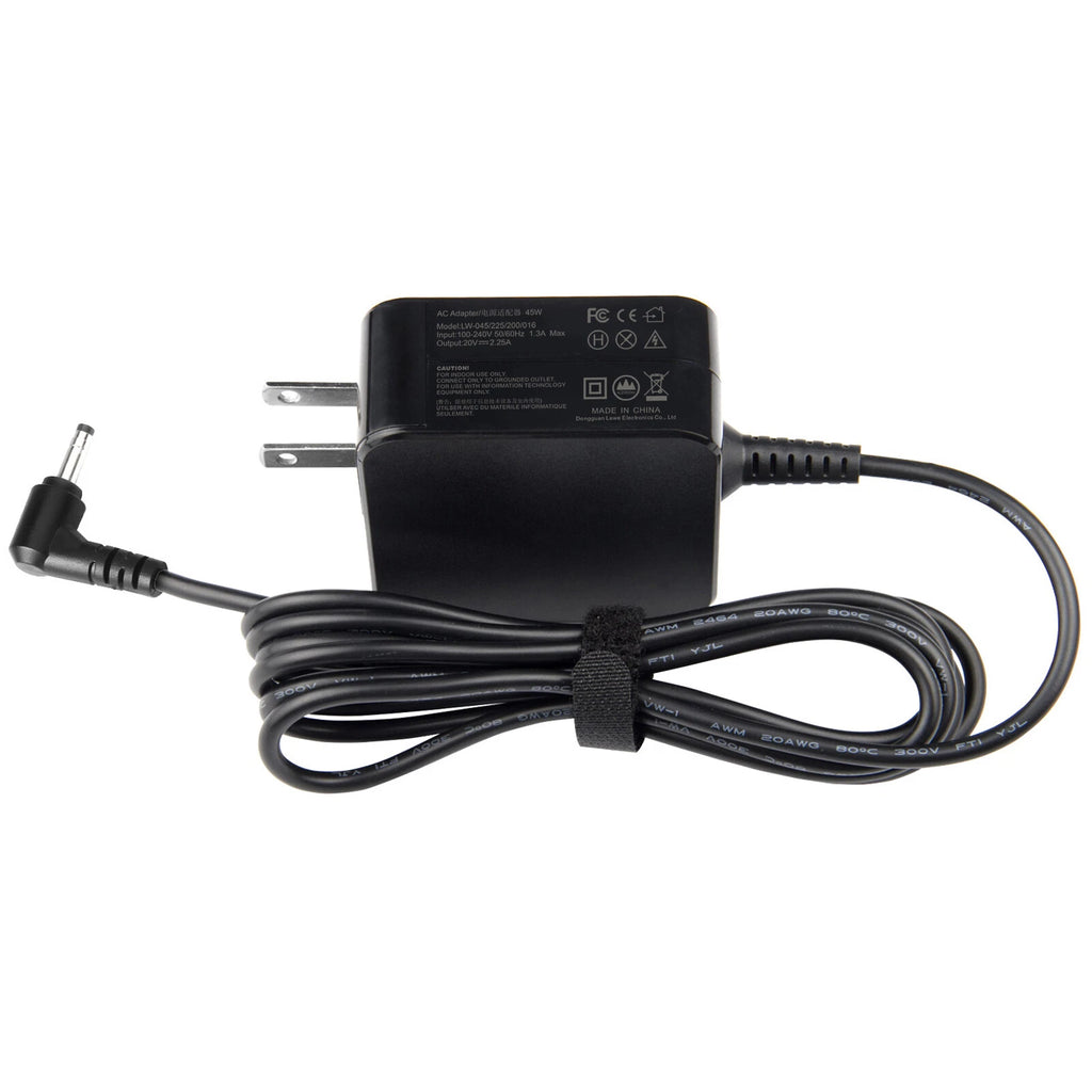 AC Adapter Charger For Lenovo IdeaPad 3 15IML05 81WR000FUS Laptop Power Cord 45W
