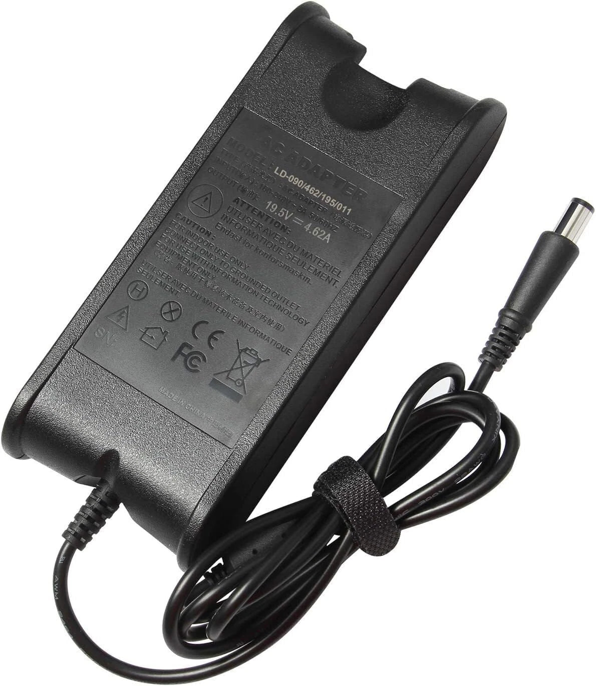 90W 45W AC Adapter Charger Power Supply Cord for Dell Laptop PA-10 90-watts