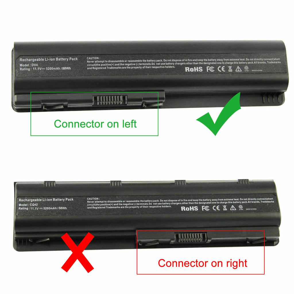 6Cell Battery for HP G60-235WM G60-519WM G71-347CL G60-535DX G71-340US G71-345CL