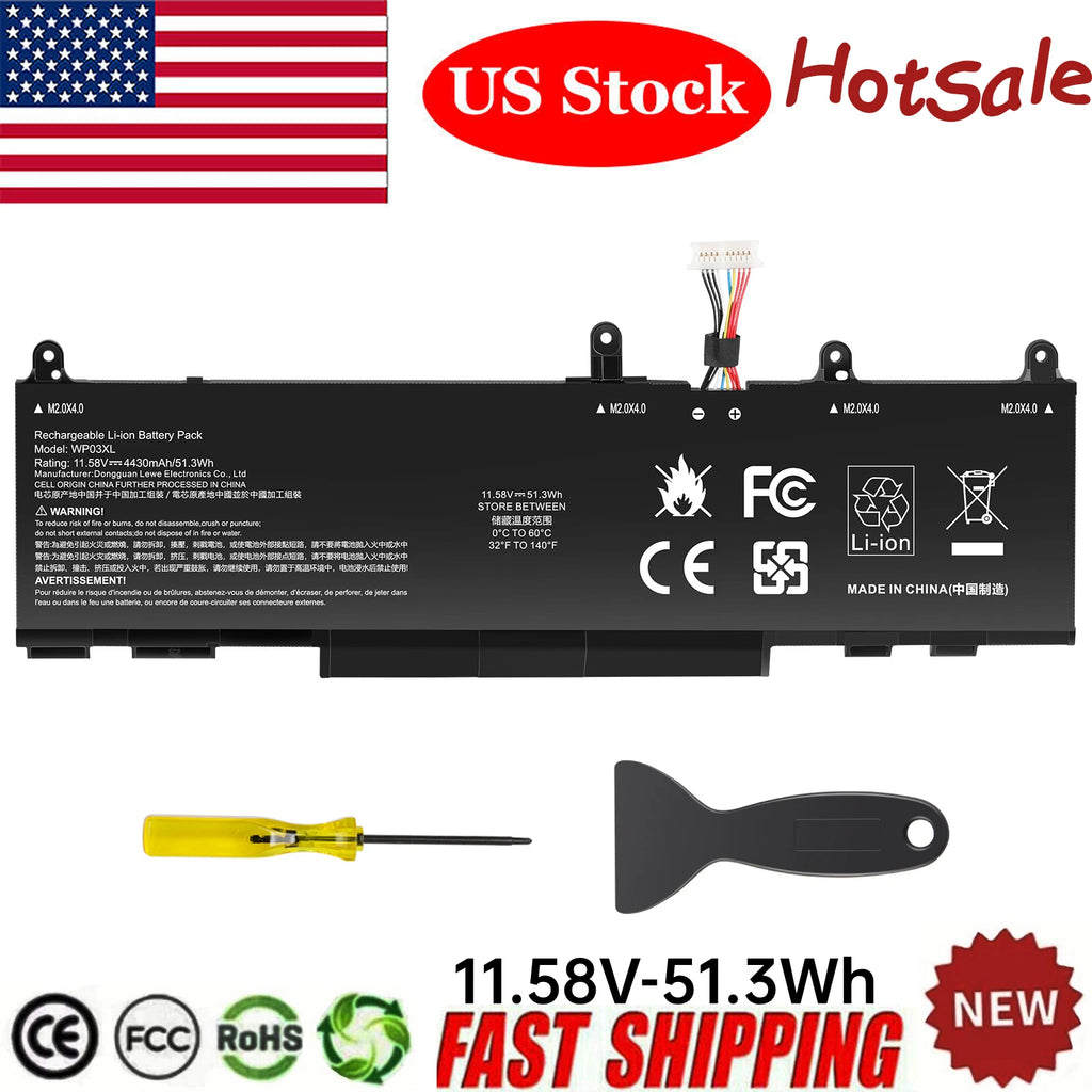 WP03XL Battery For HP EliteBook 830 1040 G9 835 840 845 860 865 G9 G10