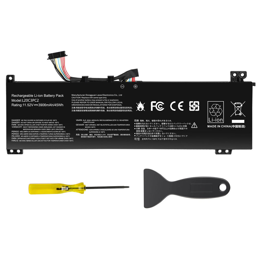 New L20C3PC2 Battery for Lenovo IdeaPad Gaming 3-15ACH6 3-15IHU6 L20M3PC2 Series