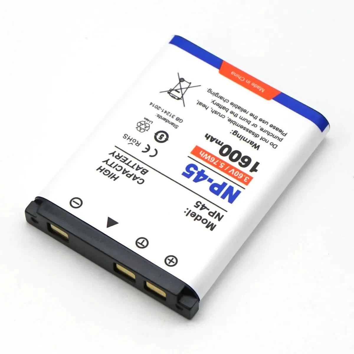 Replacement NP-45 Battery for Fujifilm FinePix Digital Cameras