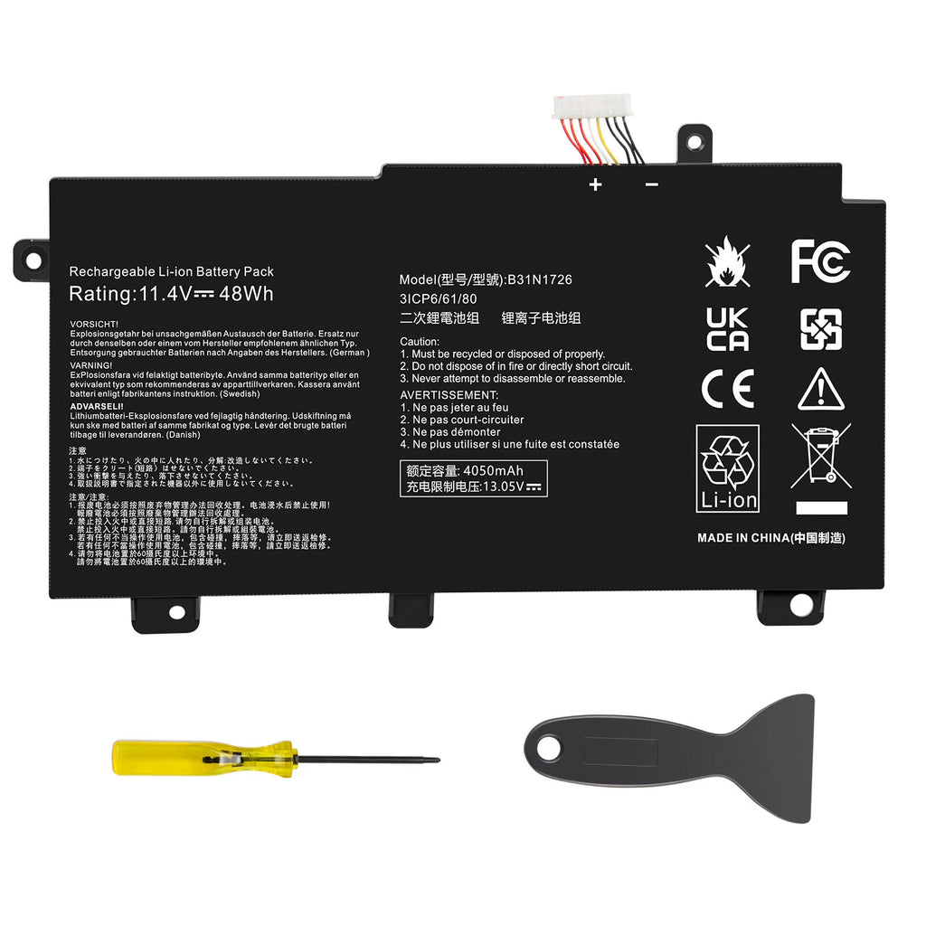Battery B31N1726 48W For ASUS TUF Gaming FX505DT FX505DV FX505DU FX505DY FX505GT