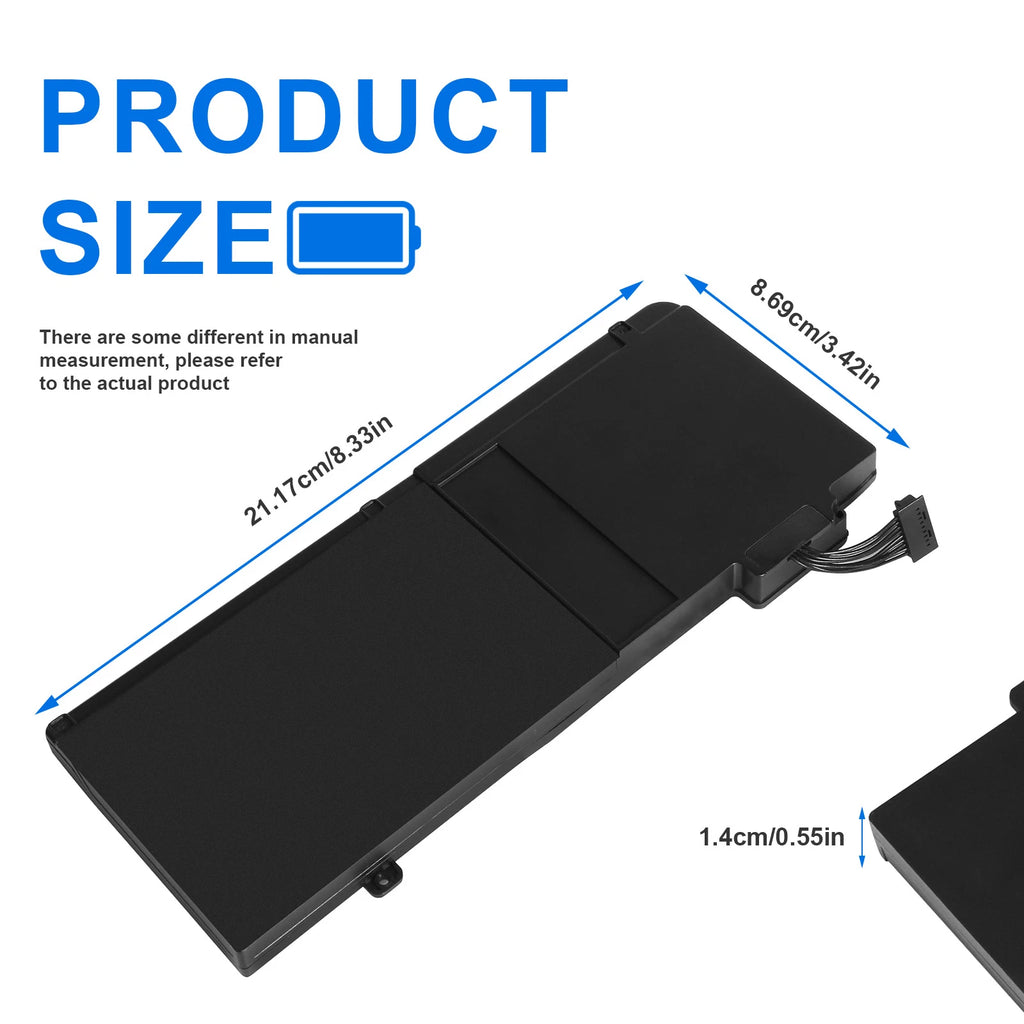 A1322 Battery for Apple MacBook Pro 13 inch A1278 2009 2010 2011 2012 661-5557