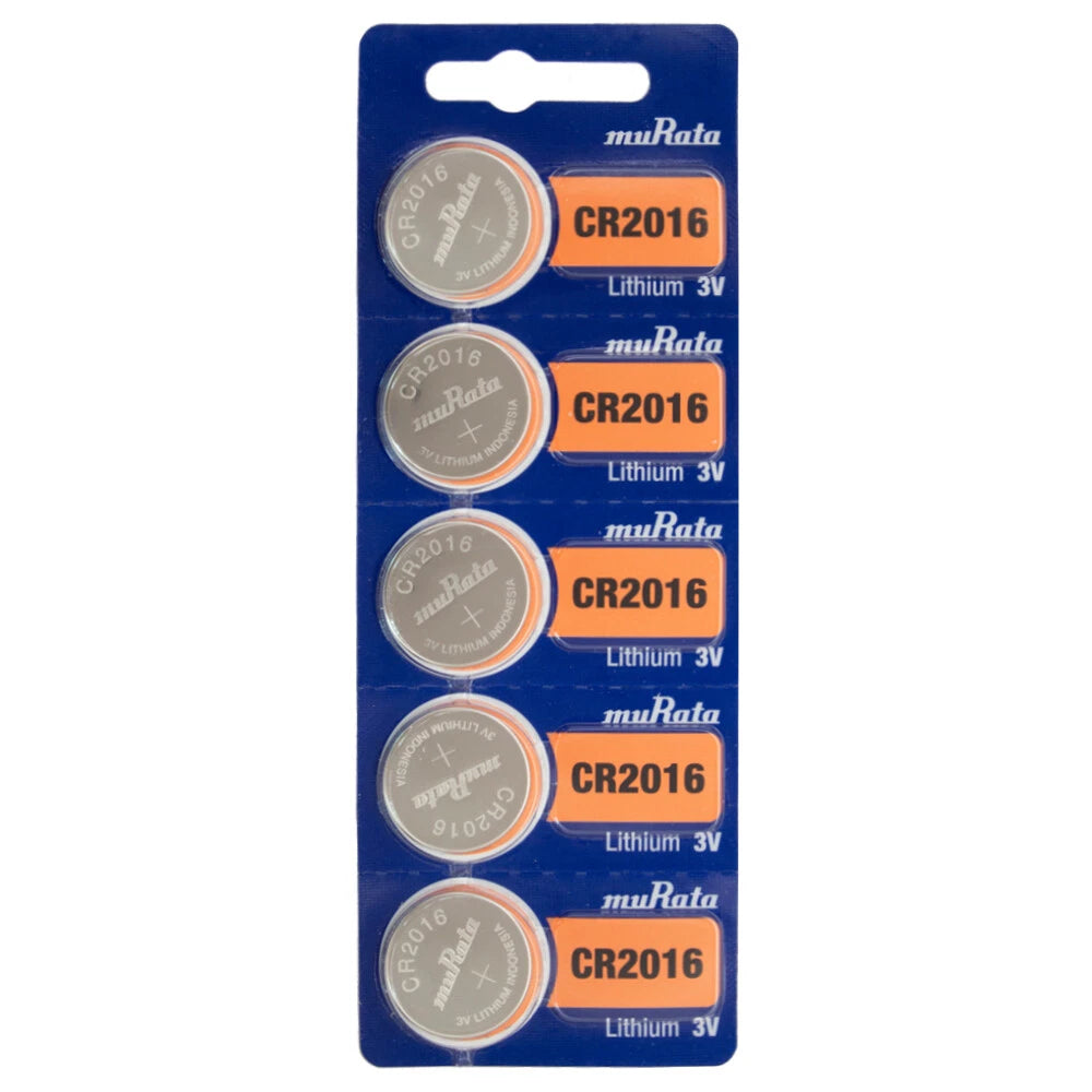 Murata Lithium Size CR2016 3v Batteries 10 Pack - Replaces Sony