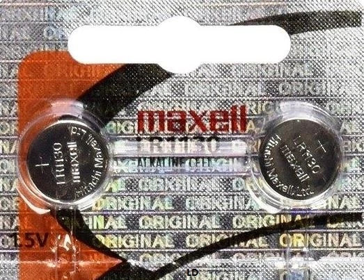 LR1130 Maxell 189 (6 piece) 389 LR54 SR1130SW AG10 New Alkaline Battery