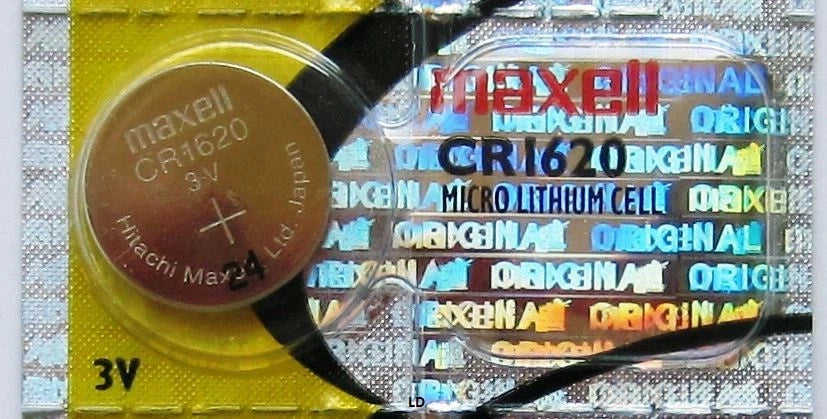 CR 1620 MAXELL LITHIUM BATTERIES (2 piece) 3V Watch 1620 New Authorized Seller