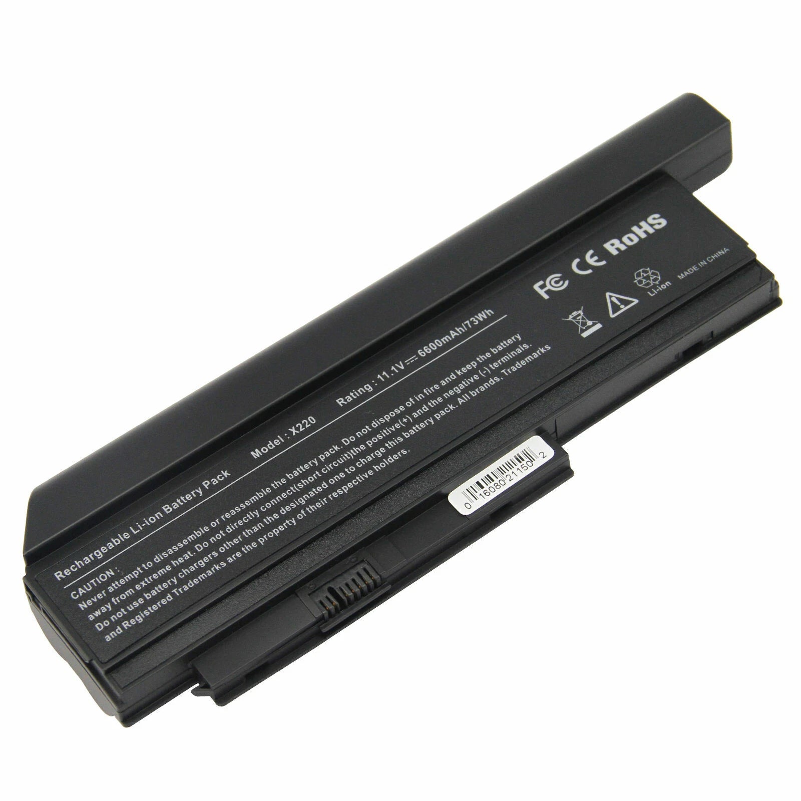 For Lenovo ThinkPad X220 X220i Battery 0A36282 0A36283 0A36307 6600mAh 9Cell