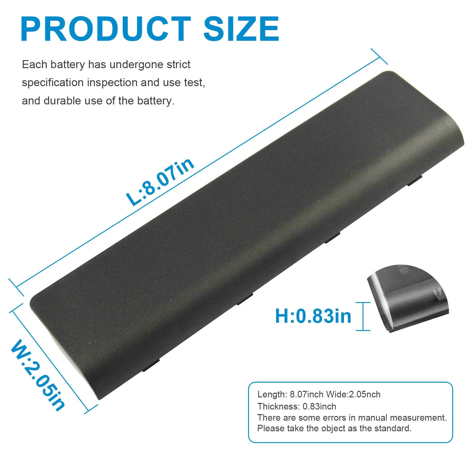 6/9/12Cell Battery for HP Pavilion dm4 dv3 dv5 dv6 G42 G62 G72 dv7 g4 g6 g7 CQ42